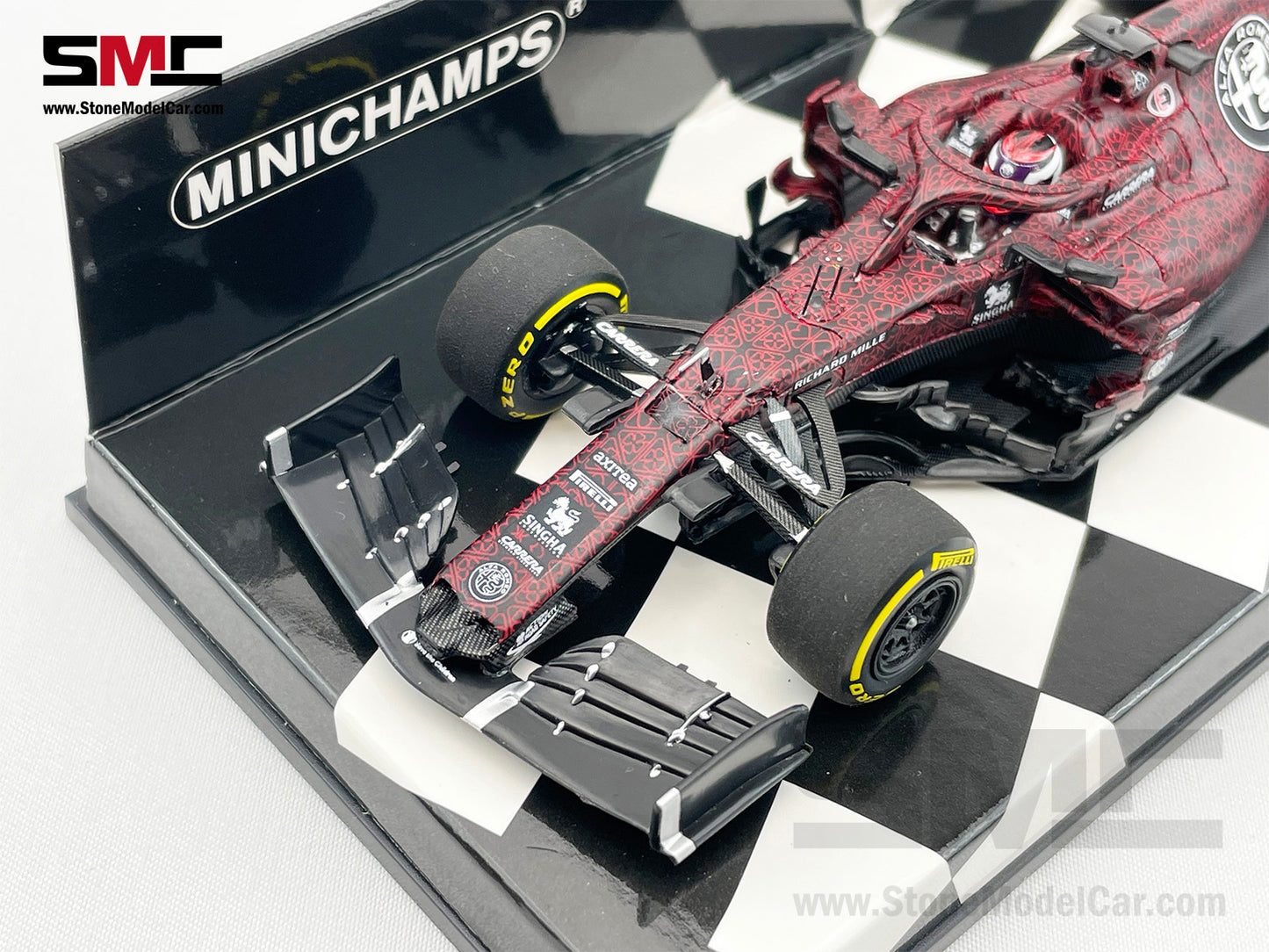 Alfa Romeo F1 C38 #7 Kimi Raikkonen Fiorano Shakedown Valentine's Test Livery 2019 1:43 MINICHAMPS