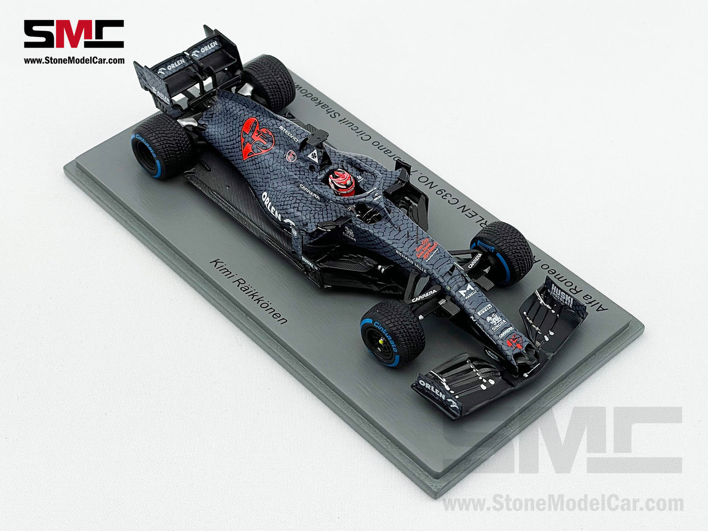 Alfa Romeo F1 C39 #7 Kimi Raikkonen Fiorano Shakedown Valentine's Test Livery 2020 1:43 Spark