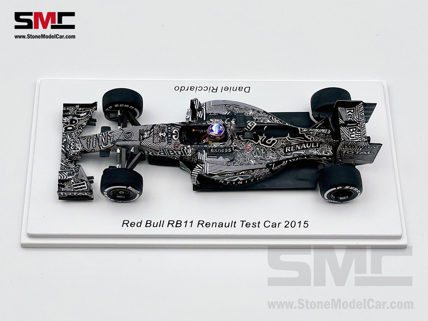 1:43 Spark Red Bull F1 RB11 #3 Daniel Ricciardo Special Testing Livery 2015