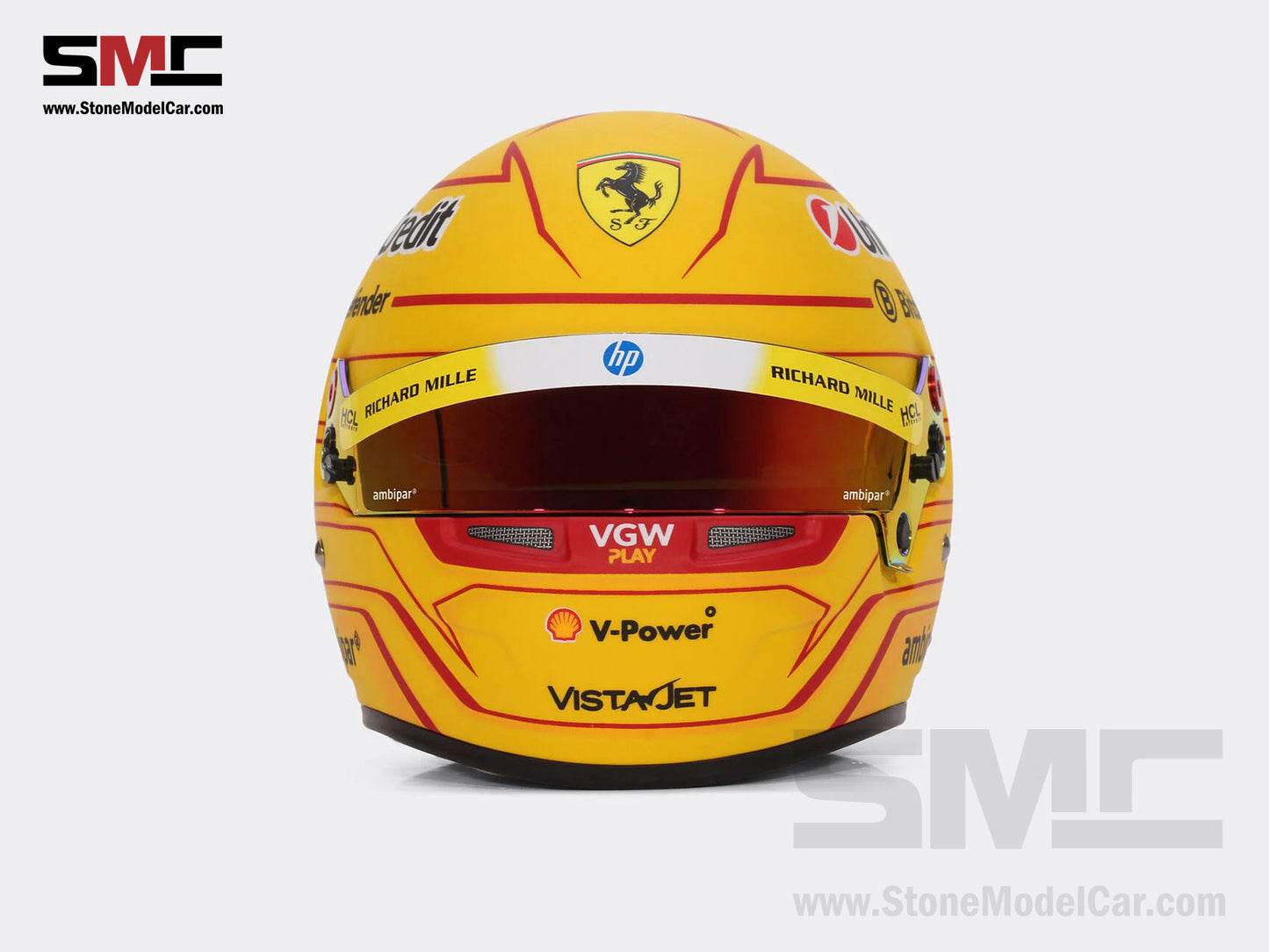 Ferrari F1 SF-25 #44 Lewis Hamilton 2025 1st Half Season BELL 1:2 Helmet