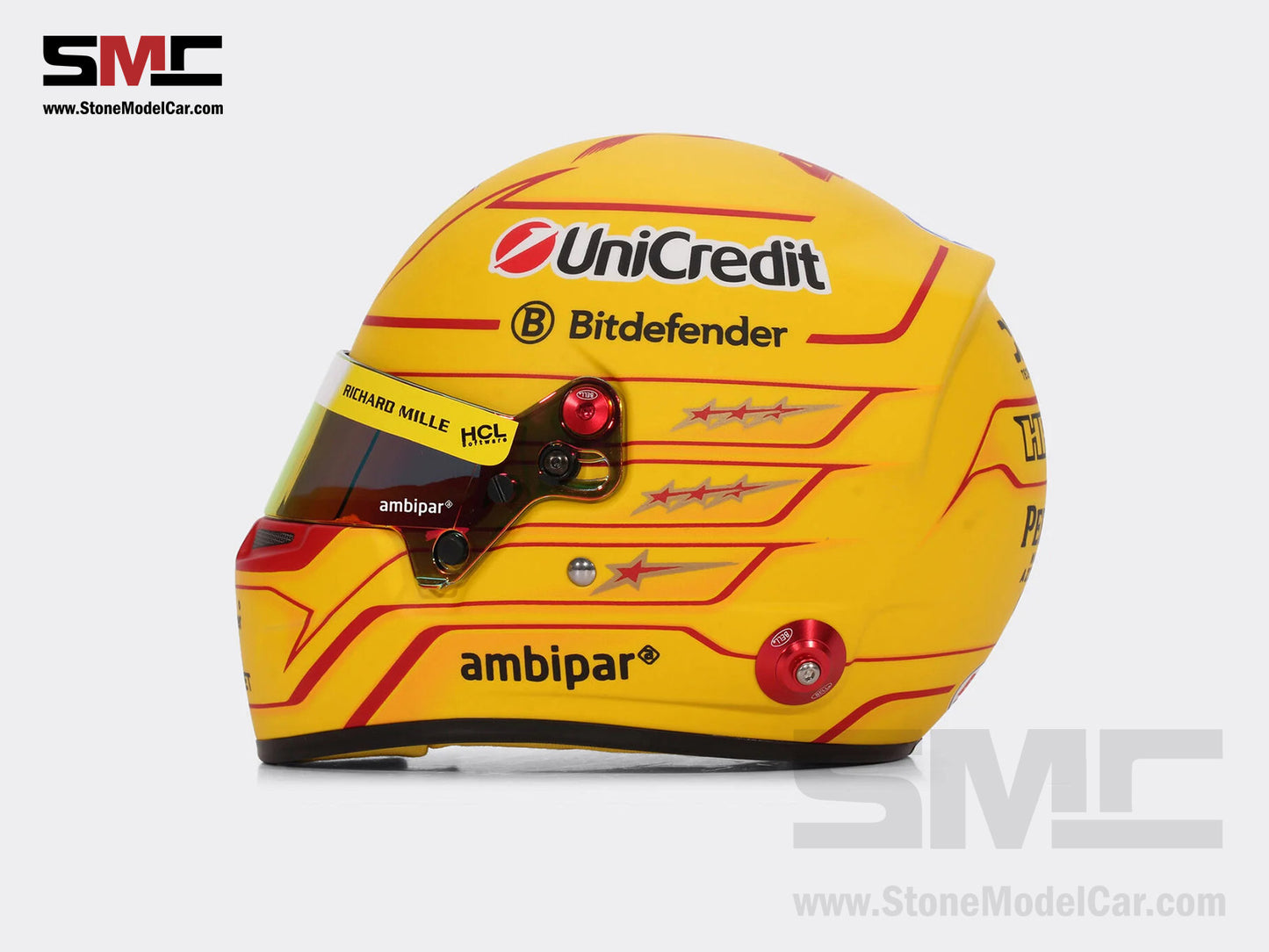Ferrari F1 SF-25 #44 Lewis Hamilton 2025 1st Half Season BELL 1:2 Helmet