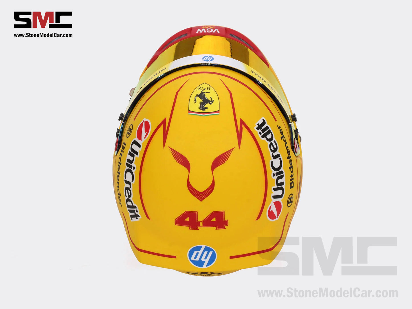 Ferrari F1 SF-25 #44 Lewis Hamilton 2025 1st Half Season BELL 1:2 Helmet