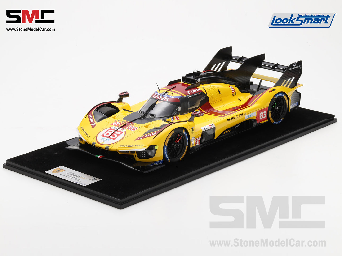 Ferrari 499P #83 AF CORSE 24H Le Mans 2025 Winner Looksmart 1:12 LS1214LM
