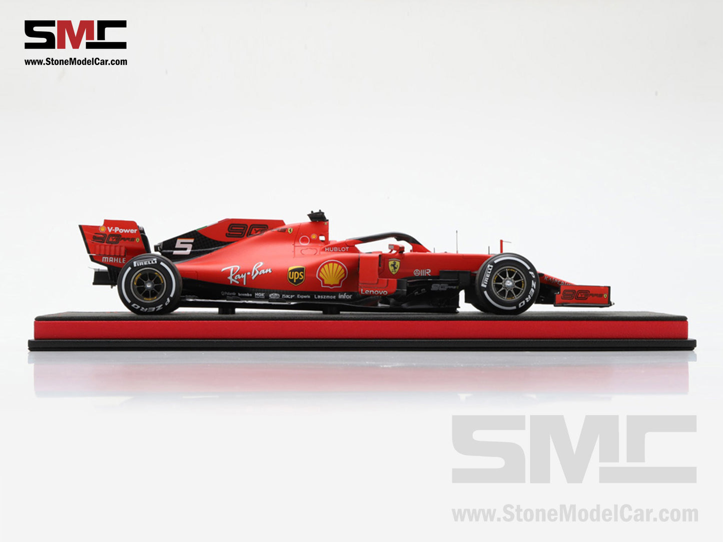 [Pre-Order] Ferrari F1 SF90 #5 Sebastian Vettel Winner Singapore GP 2019 Looksmart 1:18 Special Edition