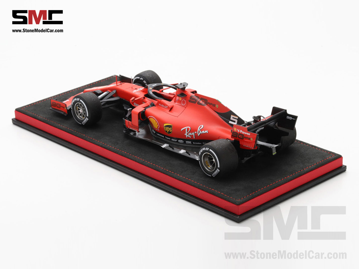 [Pre-Order] Ferrari F1 SF90 #5 Sebastian Vettel Winner Singapore GP 2019 Looksmart 1:18 Special Edition