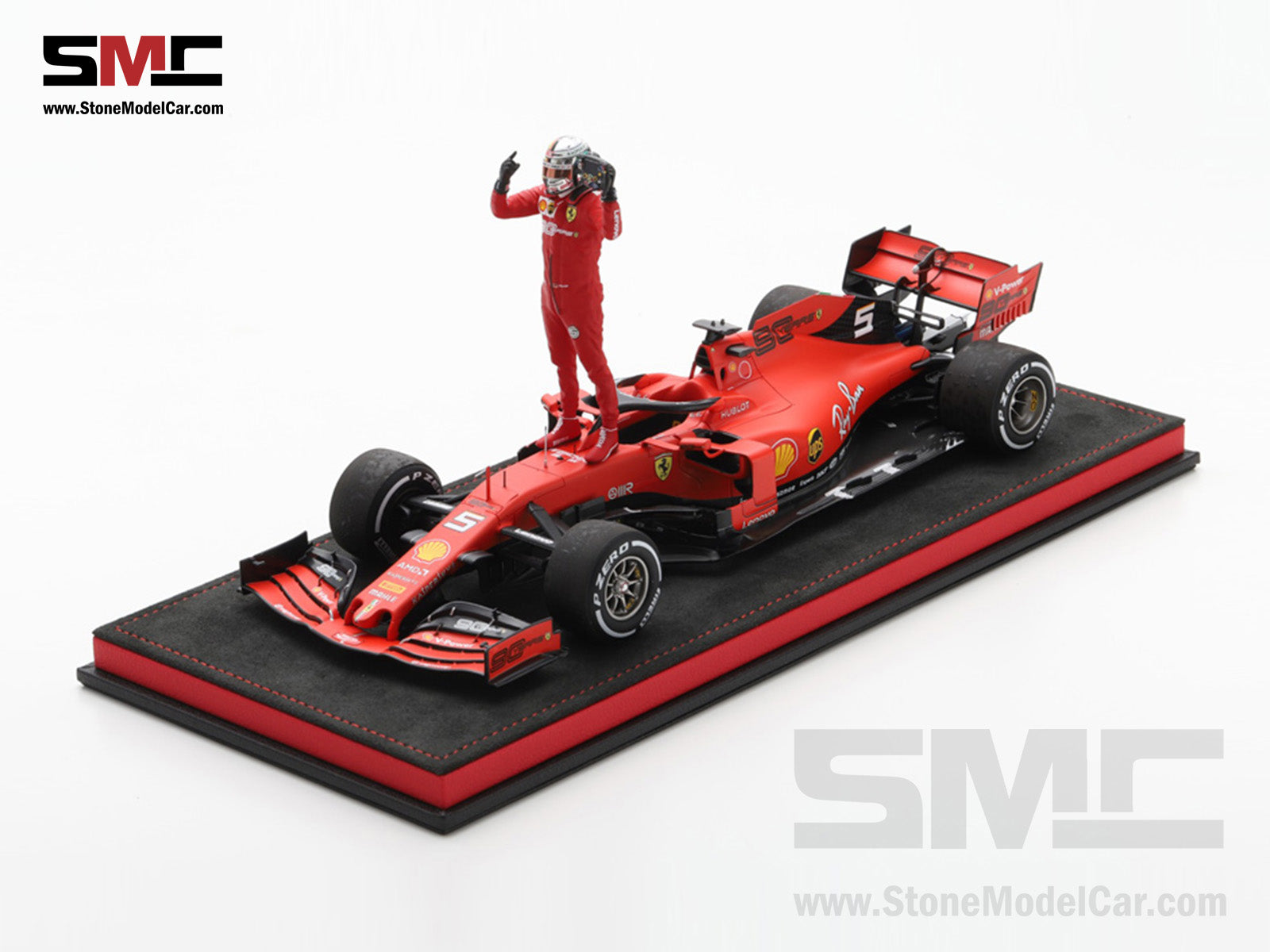 Pre-Order] Ferrari F1 SF90 #5 Sebastian Vettel Winner Singapore GP