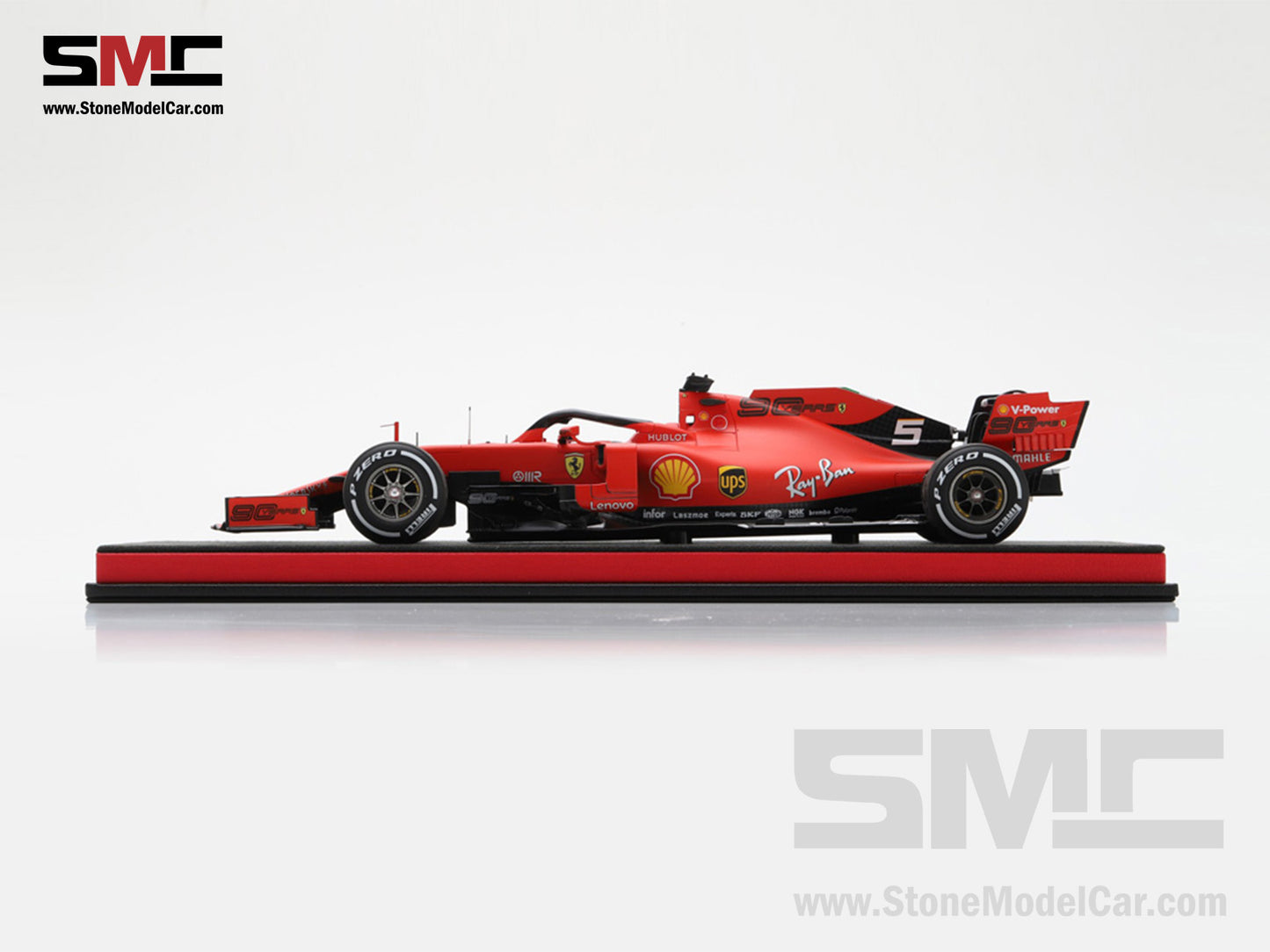 [Pre-Order] Ferrari F1 SF90 #5 Sebastian Vettel Winner Singapore GP 2019 Looksmart 1:18 Special Edition
