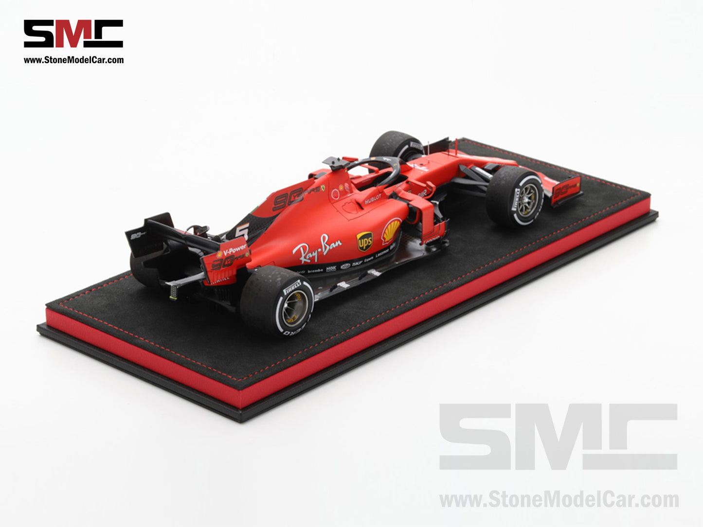 [Pre-Order] Ferrari F1 SF90 #5 Sebastian Vettel Winner Singapore GP 2019 Looksmart 1:18 Special Edition