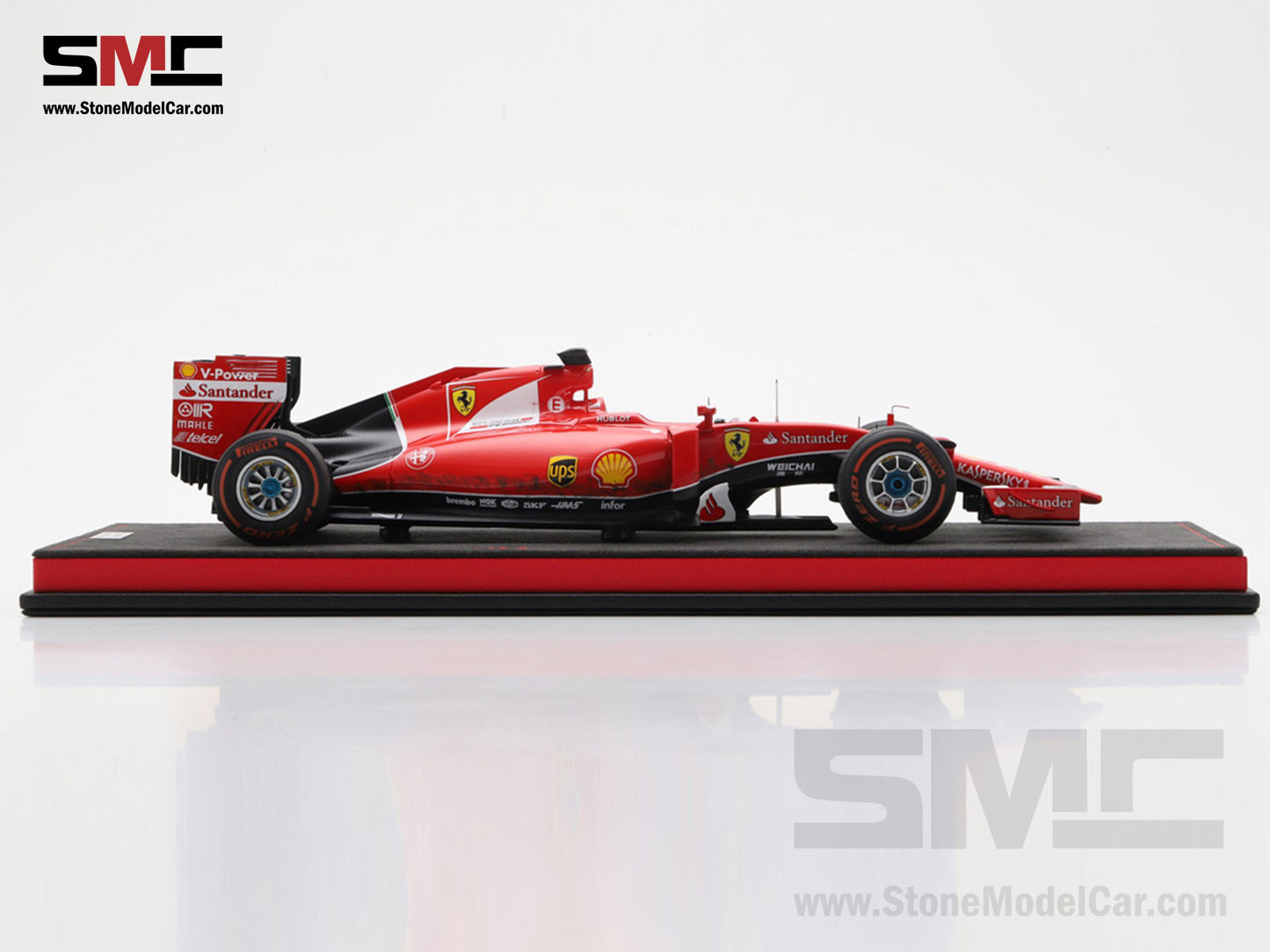 [Pre-Order] Ferrari F1 SF15-T #5 Sebastian Vettel Winner Malaysian GP 2015 Looksmart 1:18 Special Figrine Edition