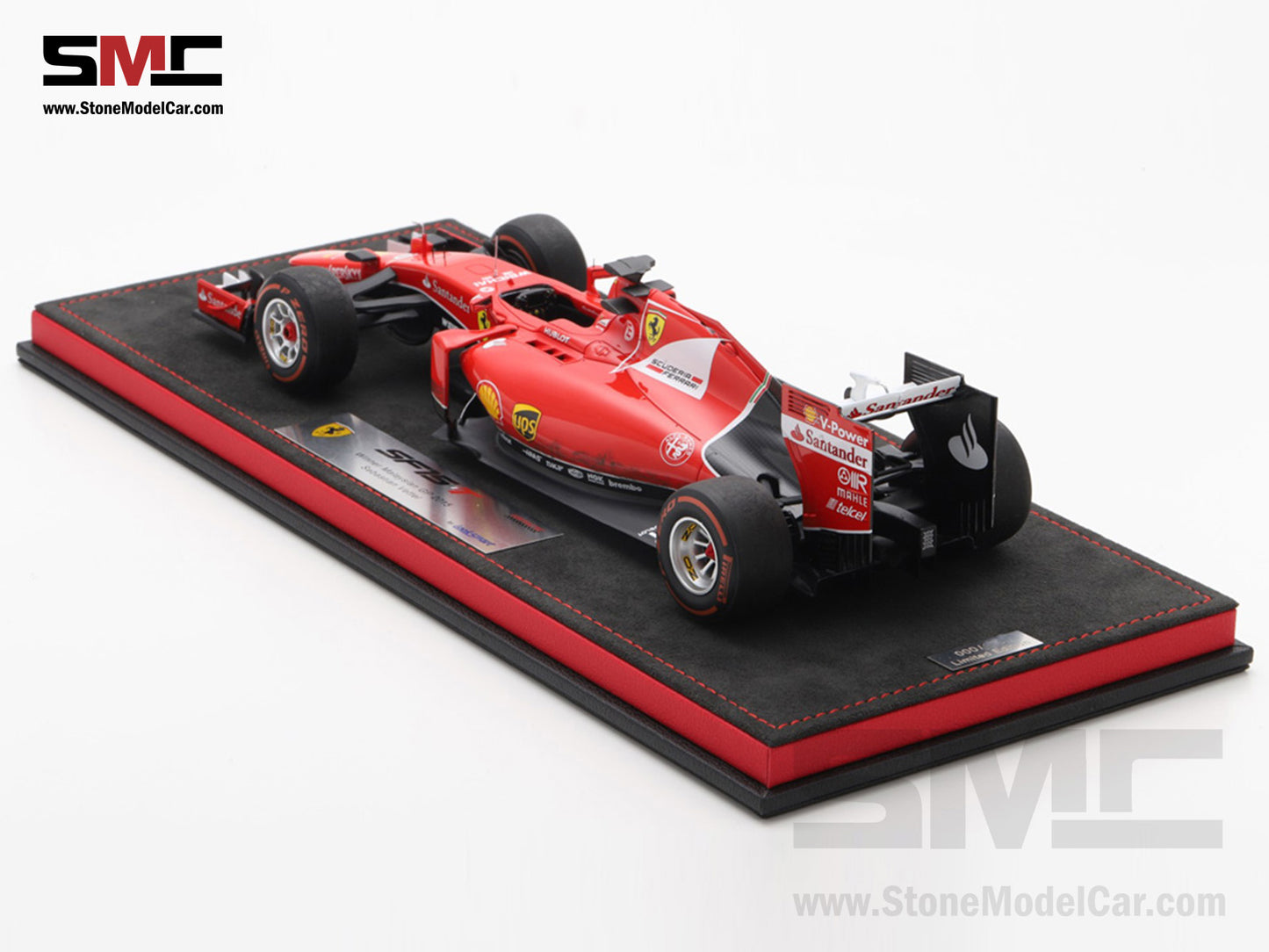 [Pre-Order] Ferrari F1 SF15-T #5 Sebastian Vettel Winner Malaysian GP 2015 Looksmart 1:18 Special Figrine Edition