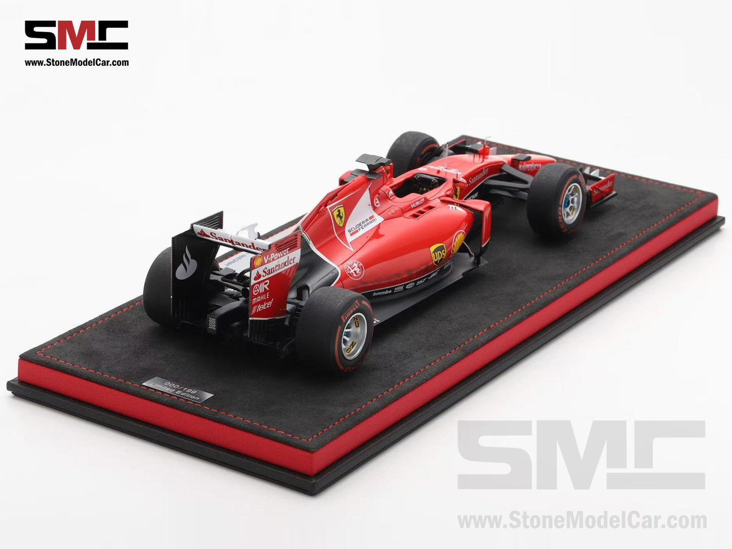 [Pre-Order] Ferrari F1 SF15-T #5 Sebastian Vettel Winner Malaysian GP 2015 Looksmart 1:18 Special Figrine Edition