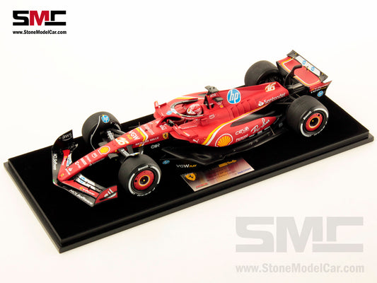 [Pre-Order] Ferrari F1 SF-24 #16 Charles Leclerc Winner Monaco GP 2024 Looksmart 1:18 LS18F1063