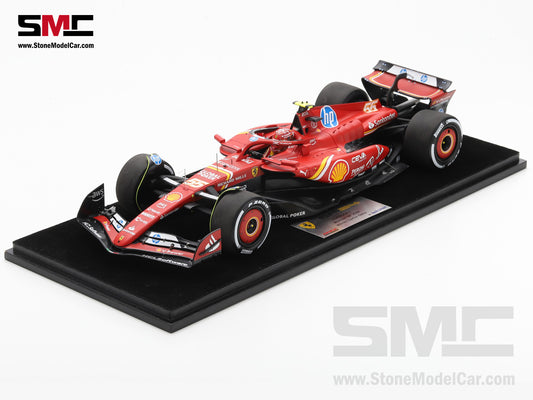 [Pre-Order] Ferrari F1 SF-24 #55 Carlos Sainz Mexico GP Winner 2024 Looksmart 1:18 LS18F1069