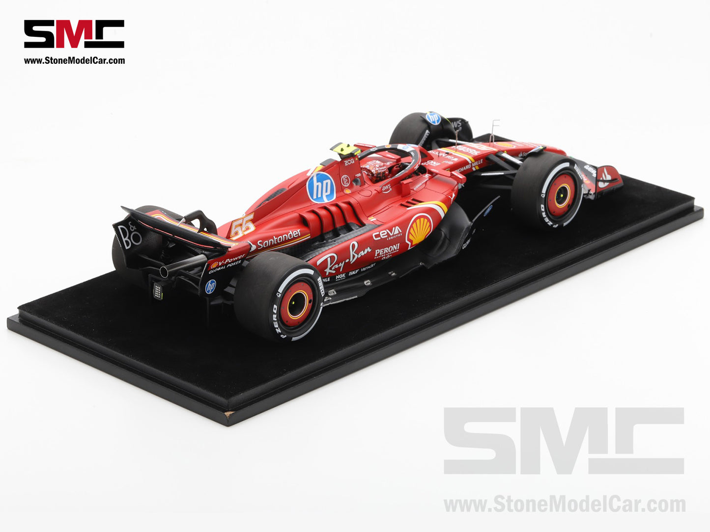 [Pre-Order] Ferrari F1 SF-24 #55 Carlos Sainz Mexico GP Winner 2024 Looksmart 1:18 LS18F1069