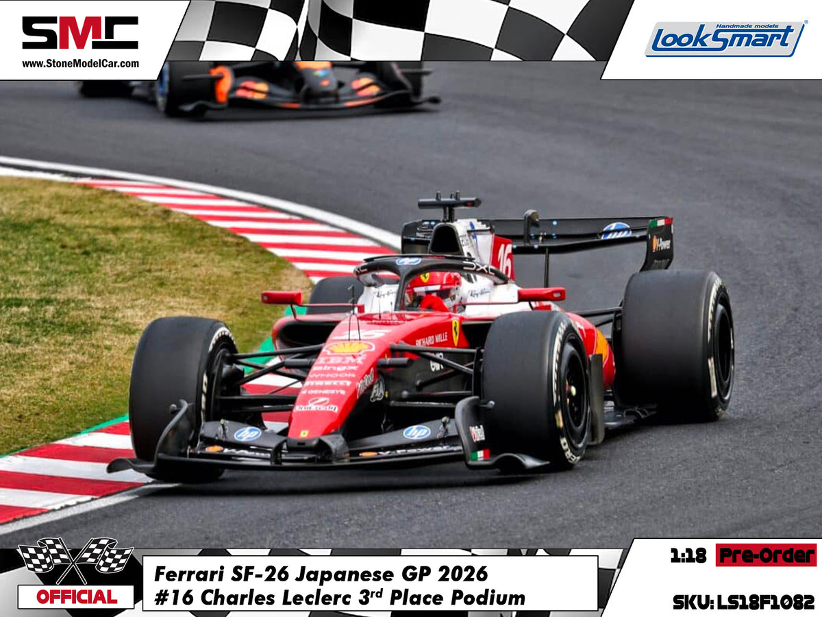 [Pre-Order] Ferrari HP F1 SF-26 #16 Charles Leclerc Japanese GP 2026 Looksmart 1:18 LS18F1082