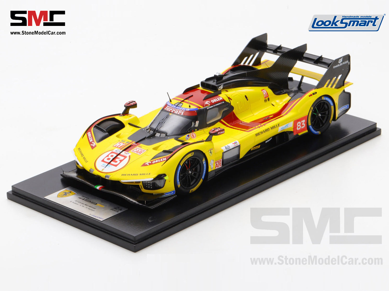Ferrari 499P #83 AF CORSE 24H Le Mans 2025 Winner Looksmart 1:18 LS18L ...