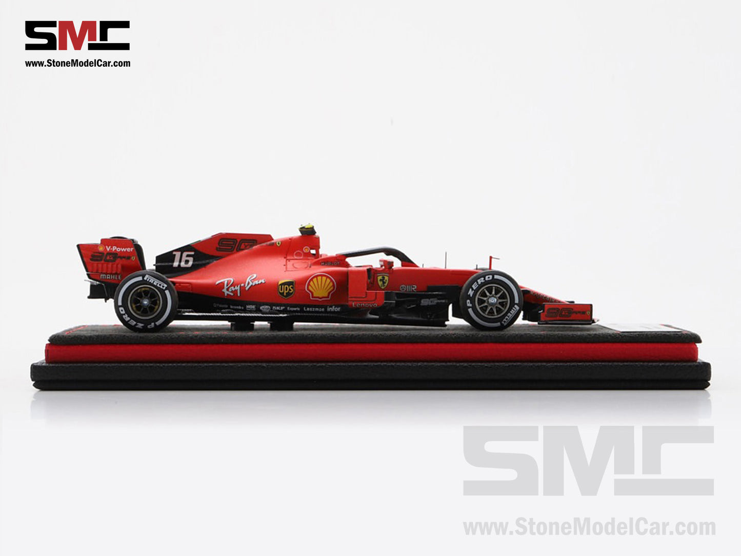 [Pre-Order] Ferrari F1 SF90 #16 Charles Leclerc Winner Italy Monza GP 2019 Looksmart 1:43 Special Edition