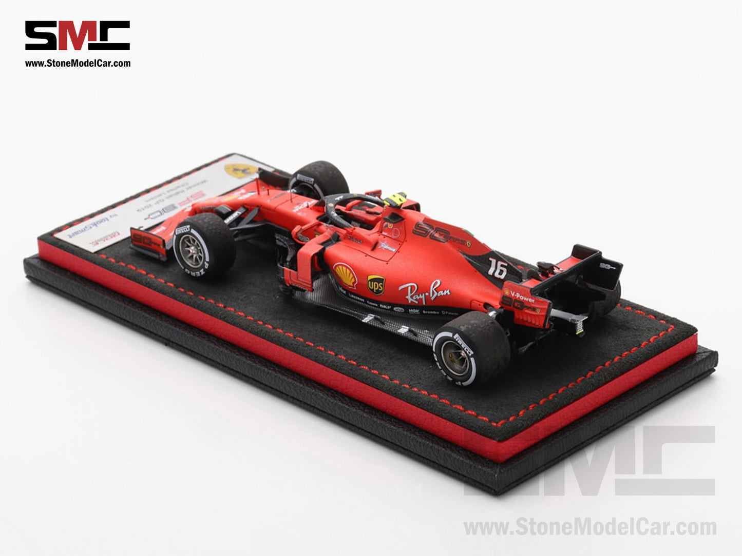 [Pre-Order] Ferrari F1 SF90 #16 Charles Leclerc Winner Italy Monza GP 2019 Looksmart 1:43 Special Edition