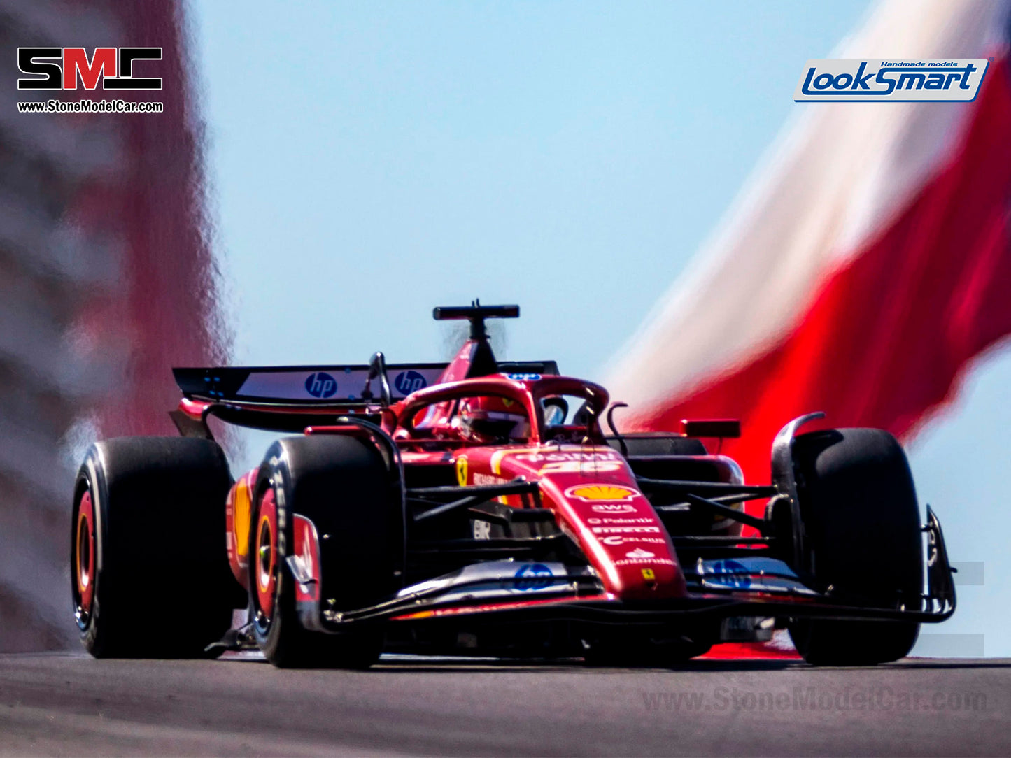 LookSmart 1:43 Carlos Sainz jr. Ferrari SF-24 #55 3er Bahréin GP LookSmart 1:43 Carlos Sainz jr. Ferrari SF-24 #55 3er Bahréin GP