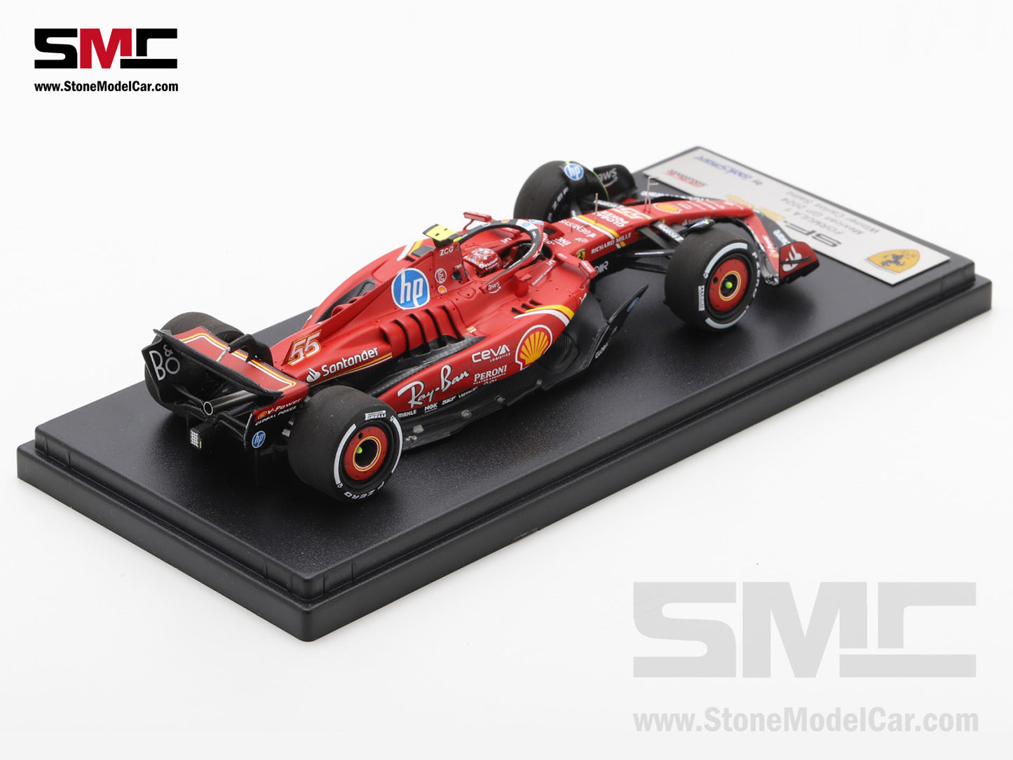 [Pre-Order] Ferrari F1 SF-24 #55 Carlos Sainz Mexico GP Winner 2024 Looksmart 1:43 LSF1069