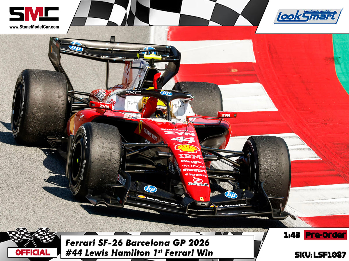 [Pre-Order] Ferrari HP F1 SF-26 #44 Lewis Hamilton Barcelona GP 2026 Looksmart 1:43 LSF1087