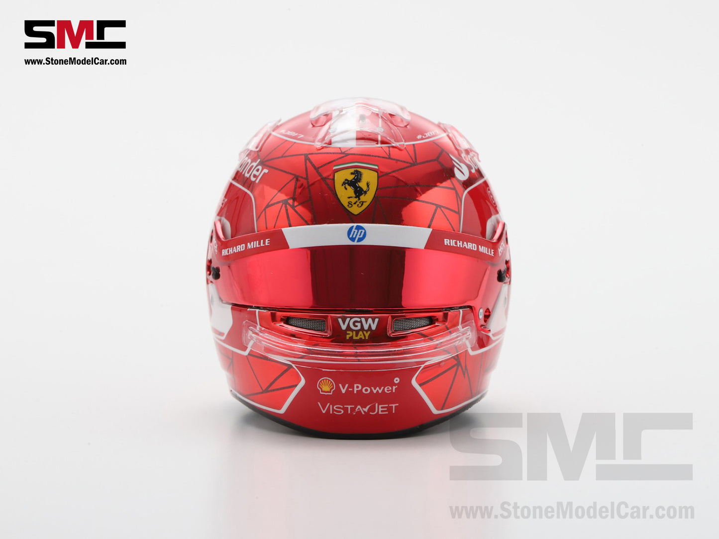 [Pre-Order] Ferrari F1 SF-24 #16 Charles Leclerc Singapore GP 2024 Looksmart 1:5 Helmet