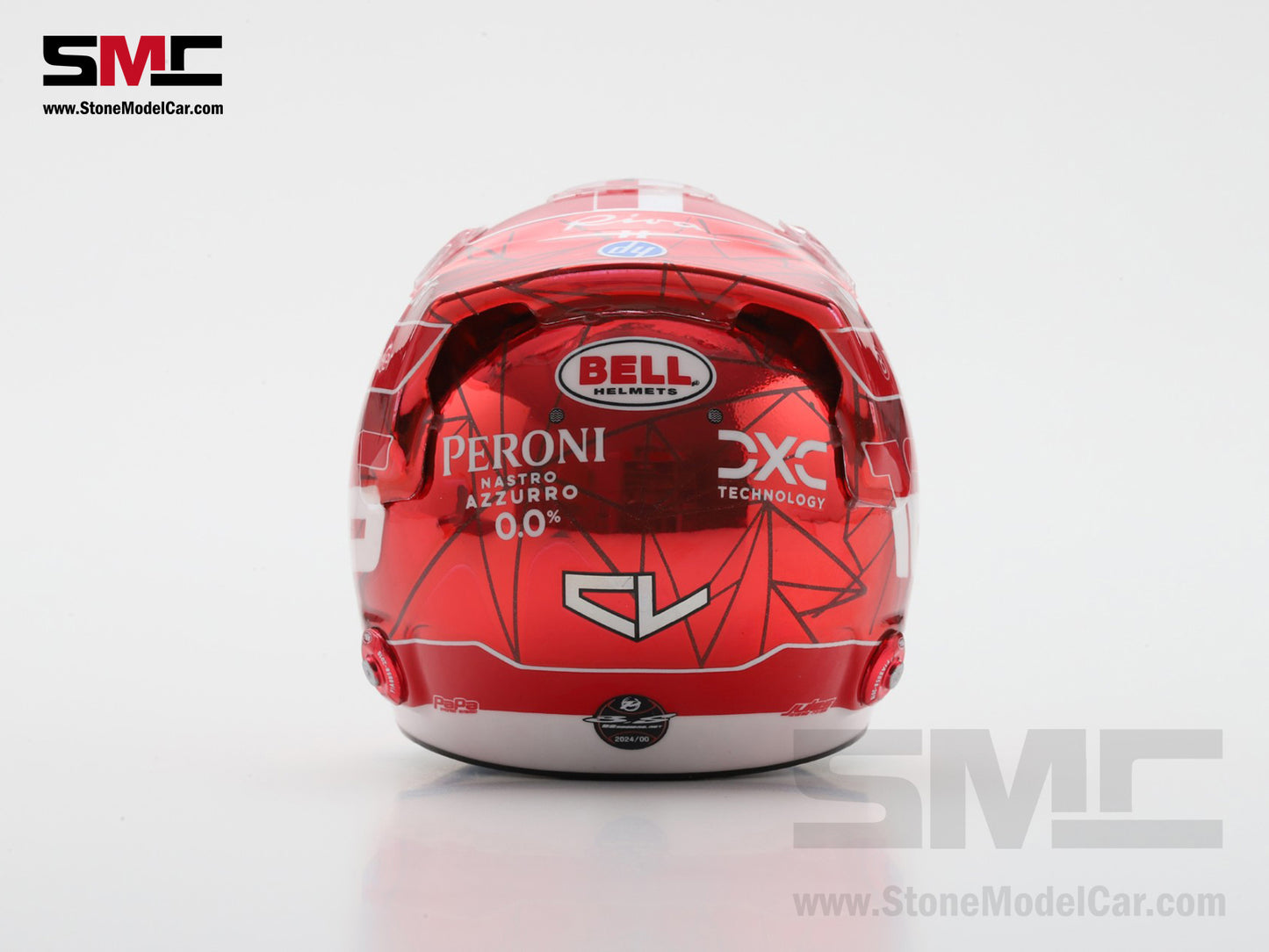 [Pre-Order] Ferrari F1 SF-24 #16 Charles Leclerc Singapore GP 2024 Looksmart 1:5 Helmet