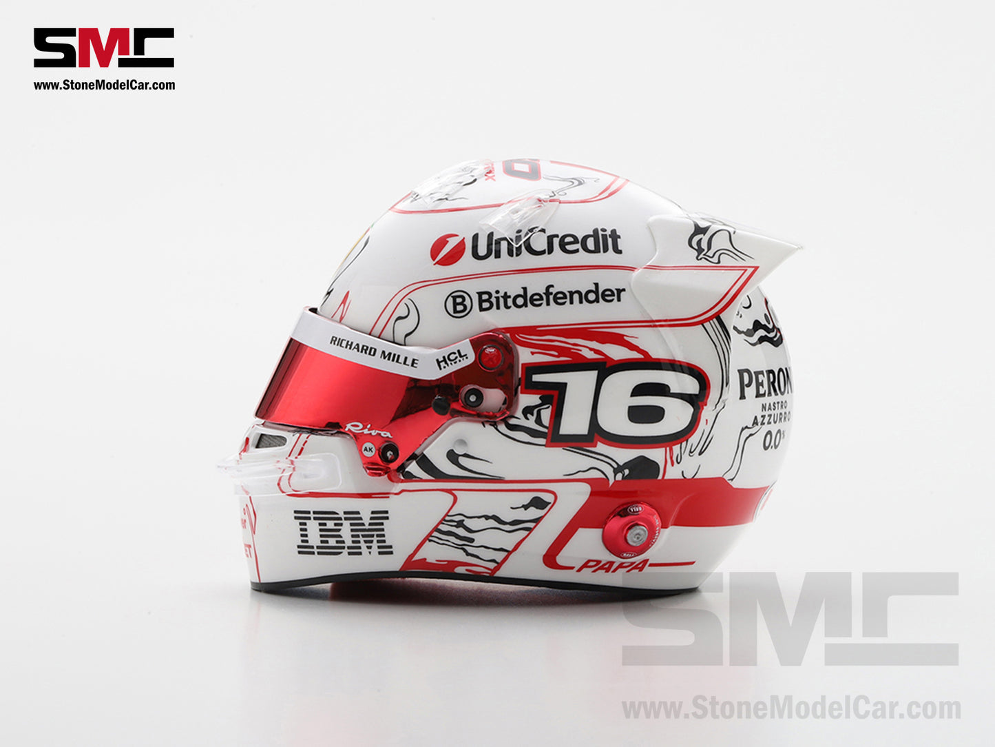 [Pre-Order] Ferrari HP F1 SF-25 #16 Charles Leclerc Japanese GP 2025 Looksamrt 1:5 BELL Helmet