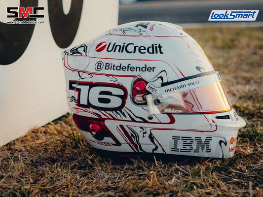 [Pre-Order] Ferrari HP F1 SF-25 #16 Charles Leclerc Japanese GP 2025 Spark 1:5 BELL Helmet