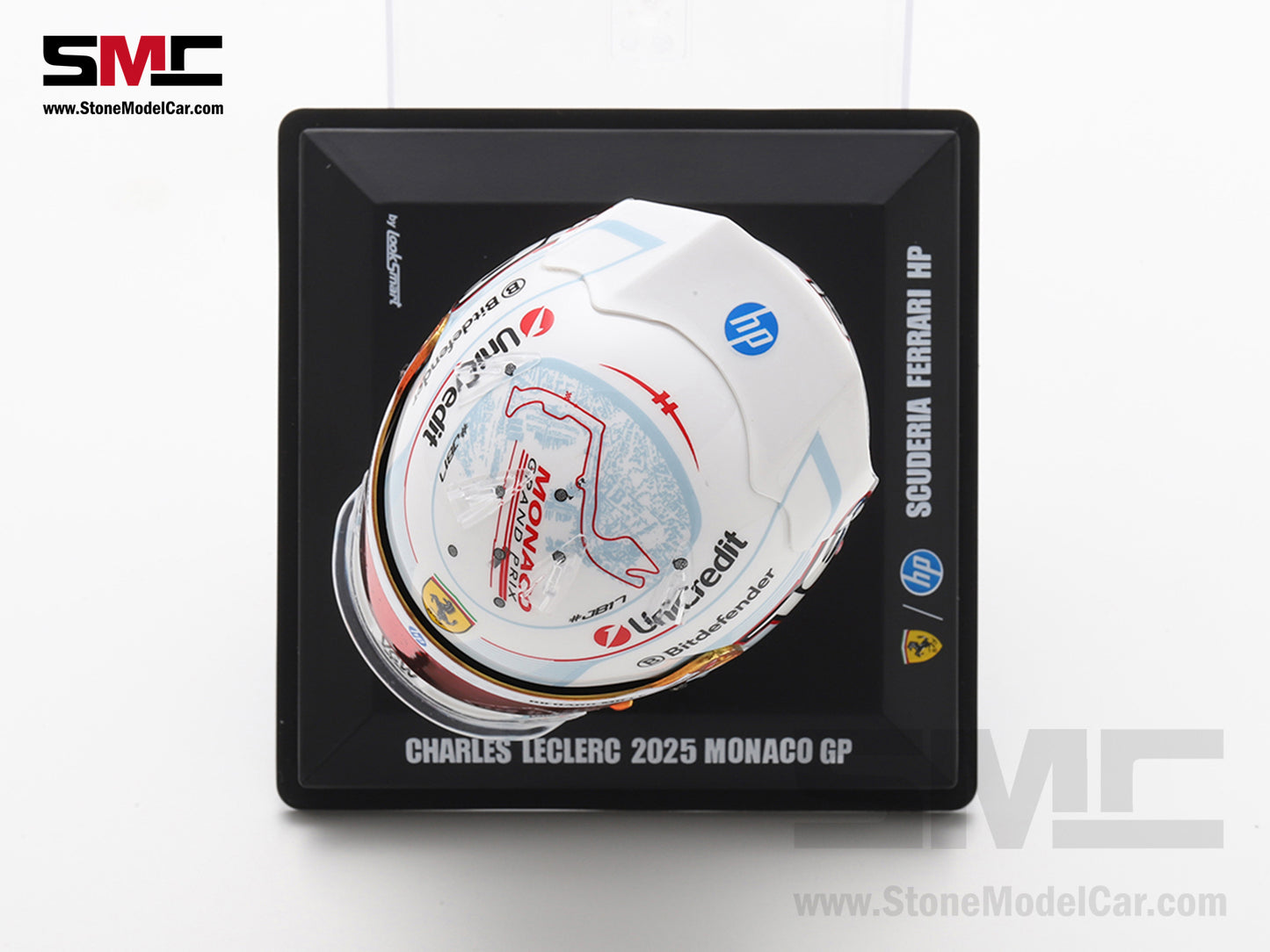 [Pre-Order] Ferrari HP F1 SF-25 #16 Charles Leclerc Monaco GP 2025 Looksamrt 1:5 BELL Helmet