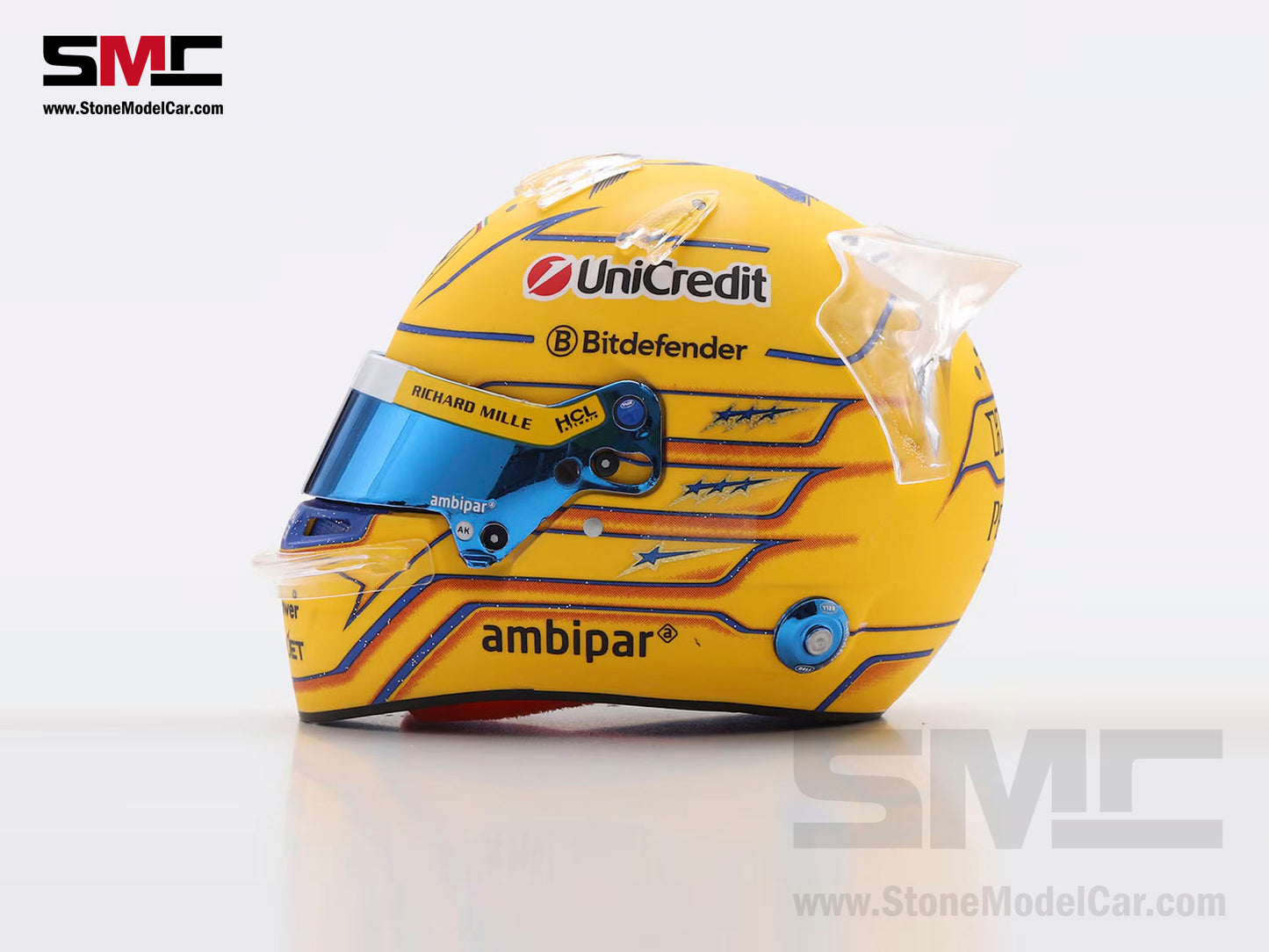 [Pre-Order] Ferrari HP F1 SF-25 #44 Lewis Hamilton Miami GP 2025 Looksamrt 1:5 BELL Helmet