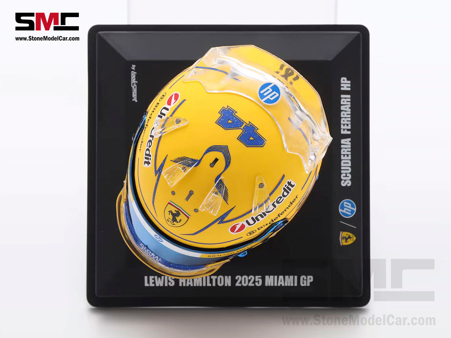[Pre-Order] Ferrari HP F1 SF-25 #44 Lewis Hamilton Miami GP 2025 Looksamrt 1:5 BELL Helmet