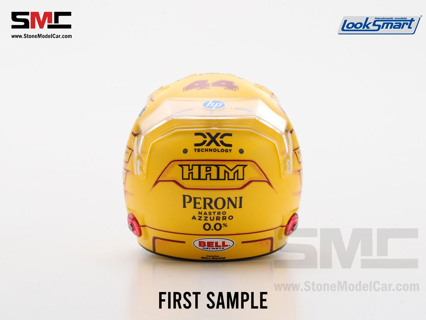 [Pre-Order] Ferrari HP F1 SF-25 #44 Lewis Hamilton Monaco GP 2025 Looksamrt 1:5 BELL Helmet