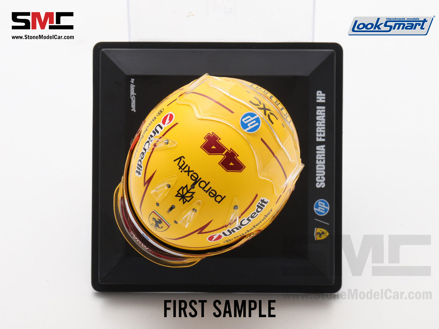 [Pre-Order] Ferrari HP F1 SF-25 #44 Lewis Hamilton Monaco GP 2025 Looksamrt 1:5 BELL Helmet