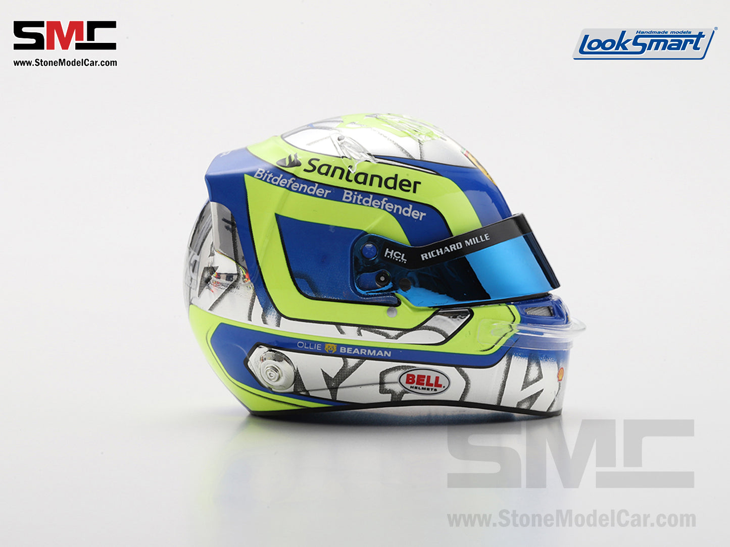 [Pre-Order] Ferrari F1 SF-24 #38 Oliver Bearman Saudi Arabia GP 2024 1st Career Point Looksmart 1:5 Helmet