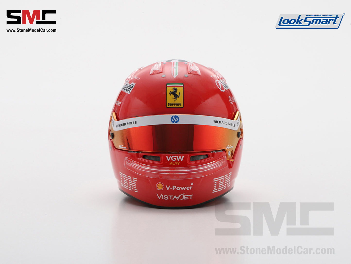[Pre-Order] Ferrari HP F1 SF-25 #16 Charles Leclerc Italy Monza GP 2025 Looksmart 1:5 BELL Helmet