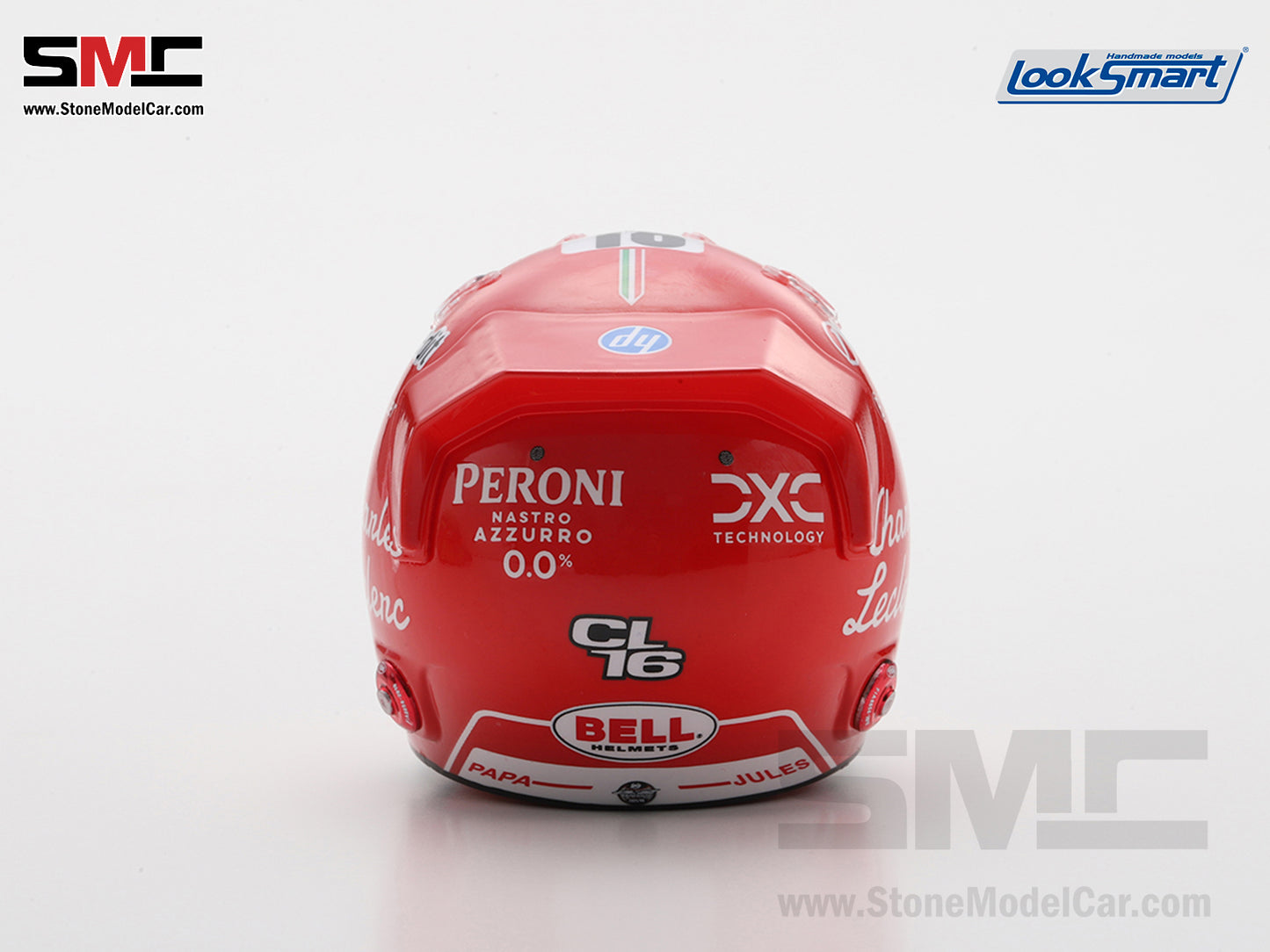 [Pre-Order] Ferrari HP F1 SF-25 #16 Charles Leclerc Italy Monza GP 2025 Looksmart 1:5 BELL Helmet