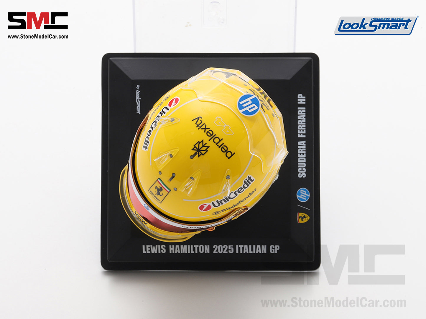 [Pre-Order] Ferrari HP F1 SF-25 #44 Lewis Hamilton Italy Monza GP 2025 Looksamrt 1:5 BELL Helmet