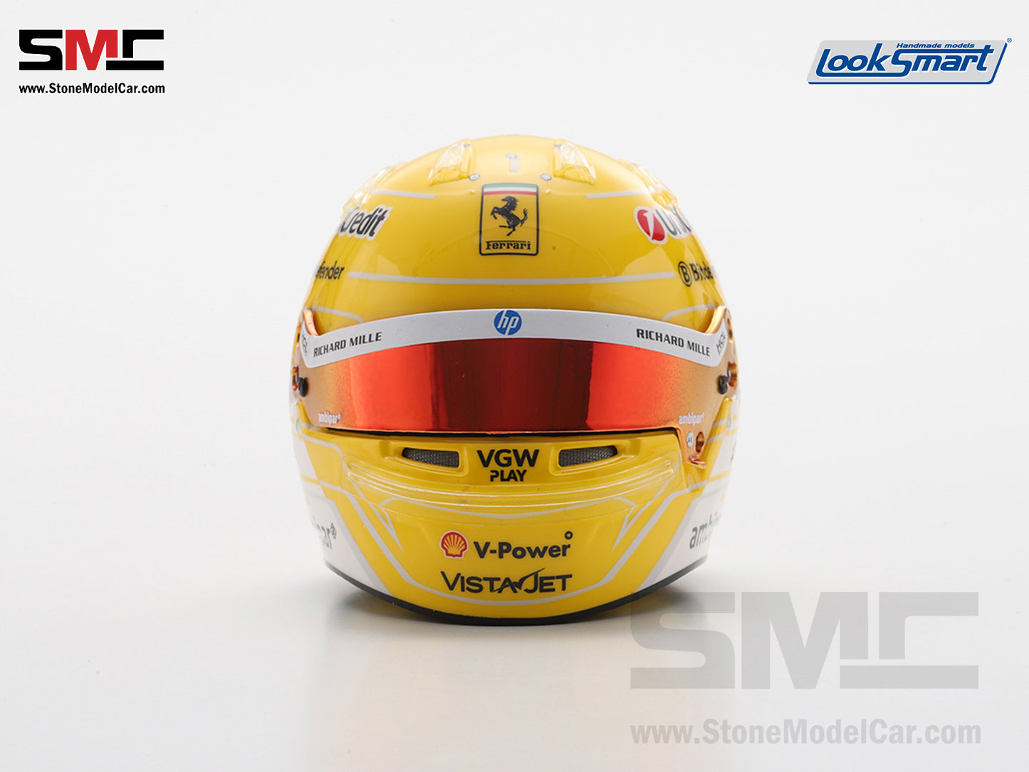 [Pre-Order] Ferrari HP F1 SF-25 #44 Lewis Hamilton Italy Monza GP 2025 Looksamrt 1:5 BELL Helmet