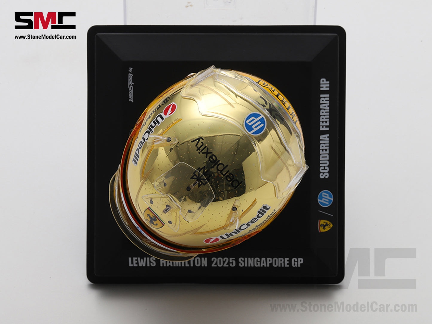 [Pre-Order] Ferrari HP F1 SF-25 #44 Lewis Hamilton Singapore GP 2025 Looksamrt 1:5 BELL Helmet