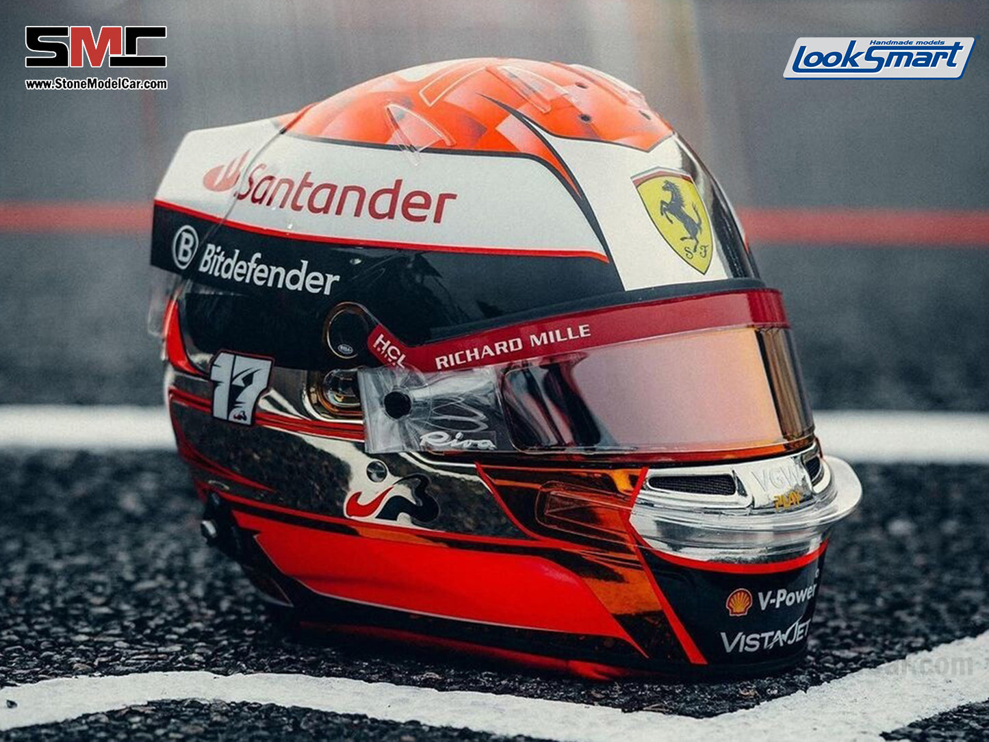[Pre-Order] Ferrari HP F1 SF-24 #16 Charles Leclerc Japanese GP 2024 Looksamrt 1:5 BELL Helmet