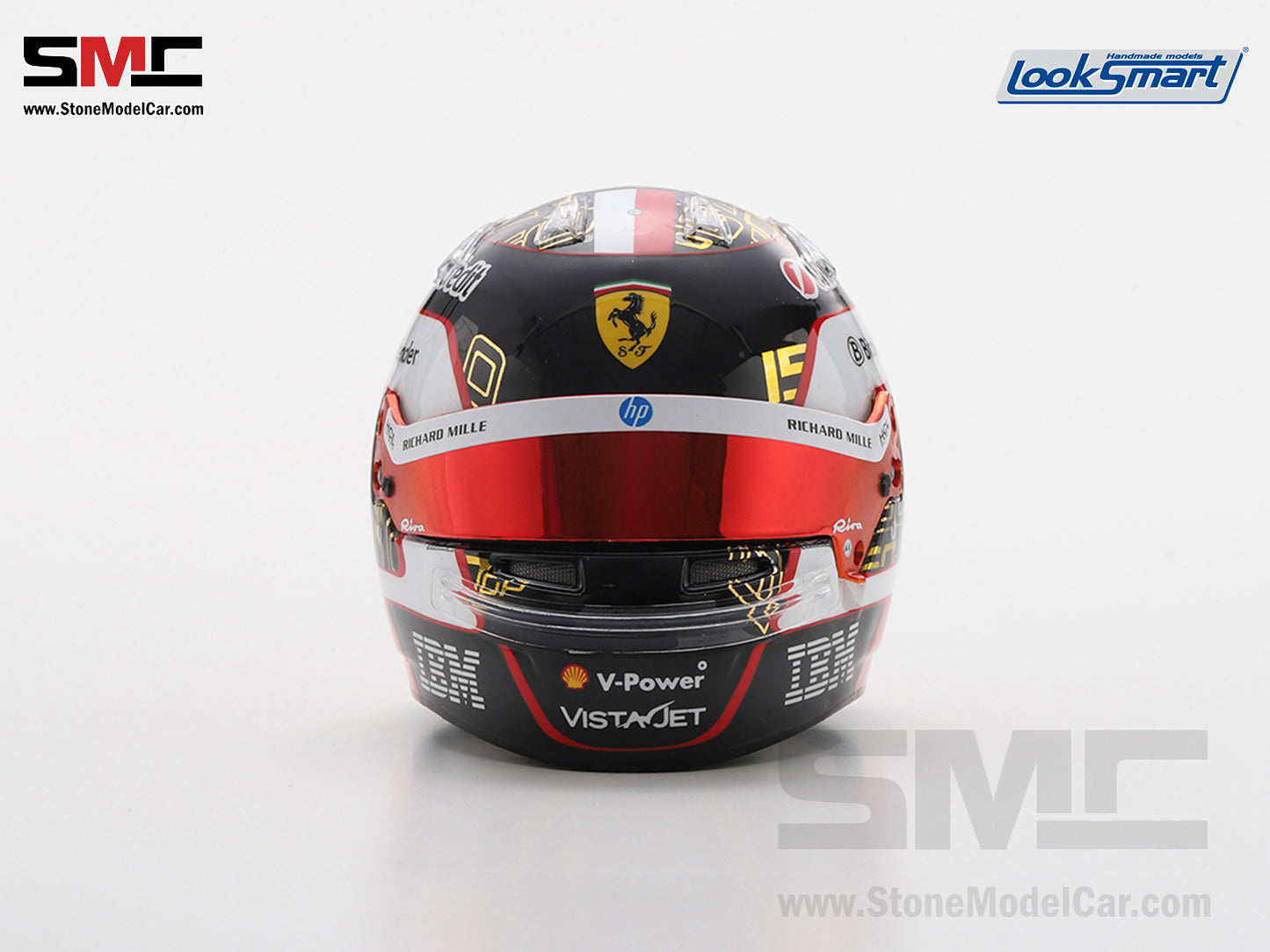 [Pre-Order] Ferrari HP F1 SF-25 #16 Charles Leclerc Abu Dhabi GP 2025 Looksamrt 1:5 BELL Helmet