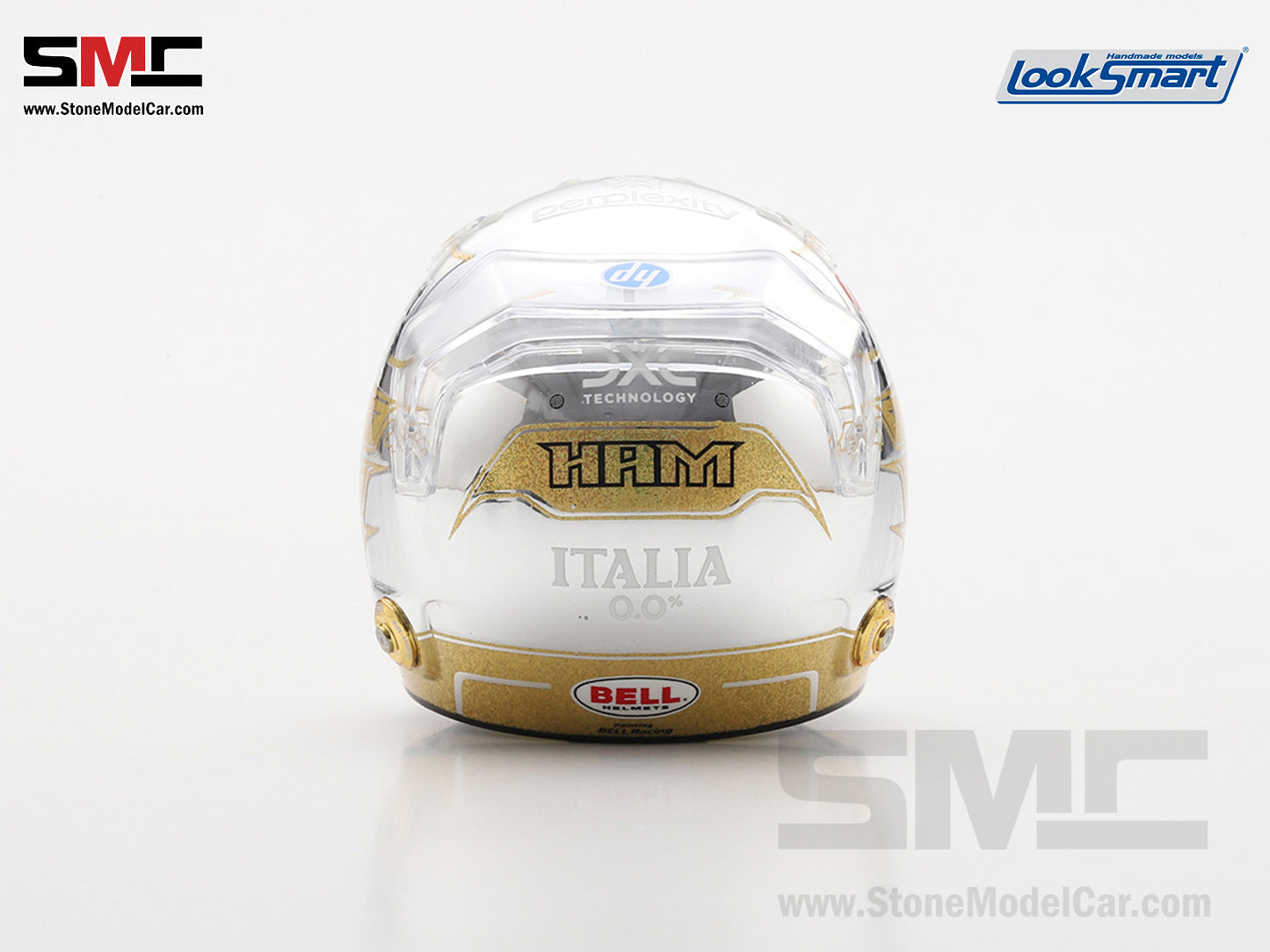 [Pre-Order] Ferrari HP F1 SF-25 #44 Lewis Hamilton Abu Dhabi GP 2025 Looksamrt 1:5 BELL Helmet