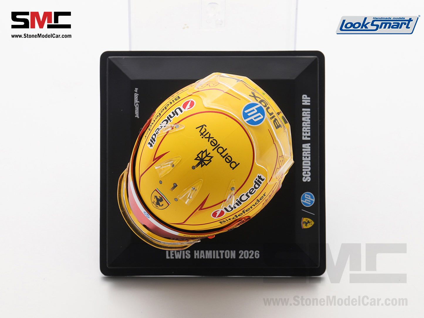 [Pre-Order] Ferrari HP F1 SF-26 #44 Lewis Hamilton Season 2026 Looksmart 1:5 BELL Helmet