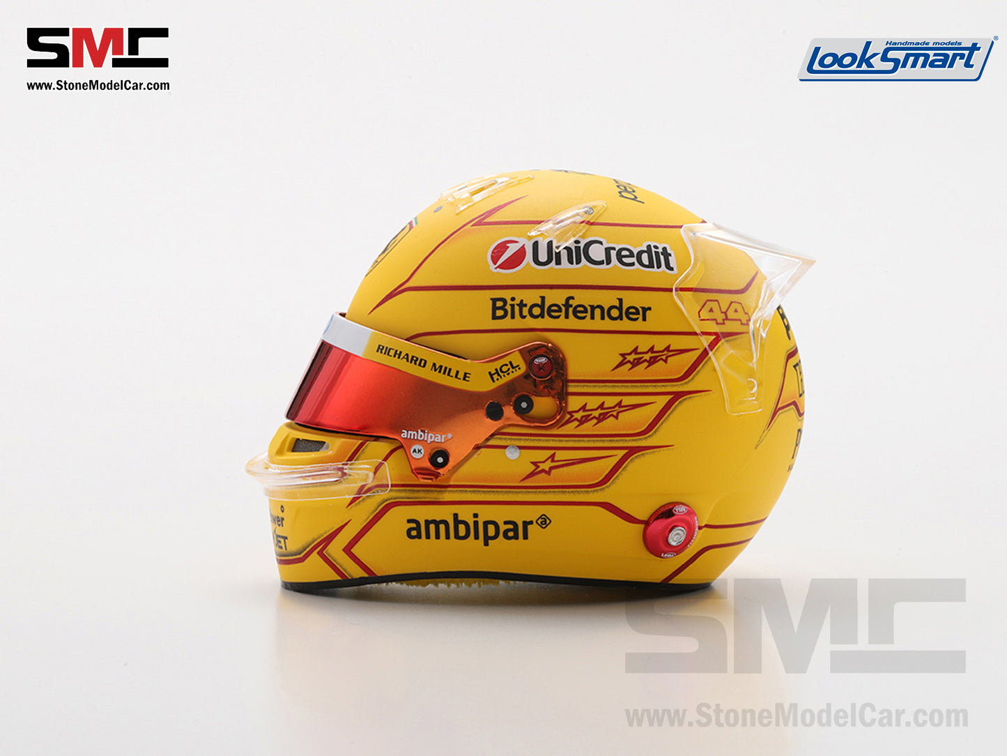 [Pre-Order] Ferrari HP F1 SF-26 #44 Lewis Hamilton Season 2026 Looksmart 1:5 BELL Helmet