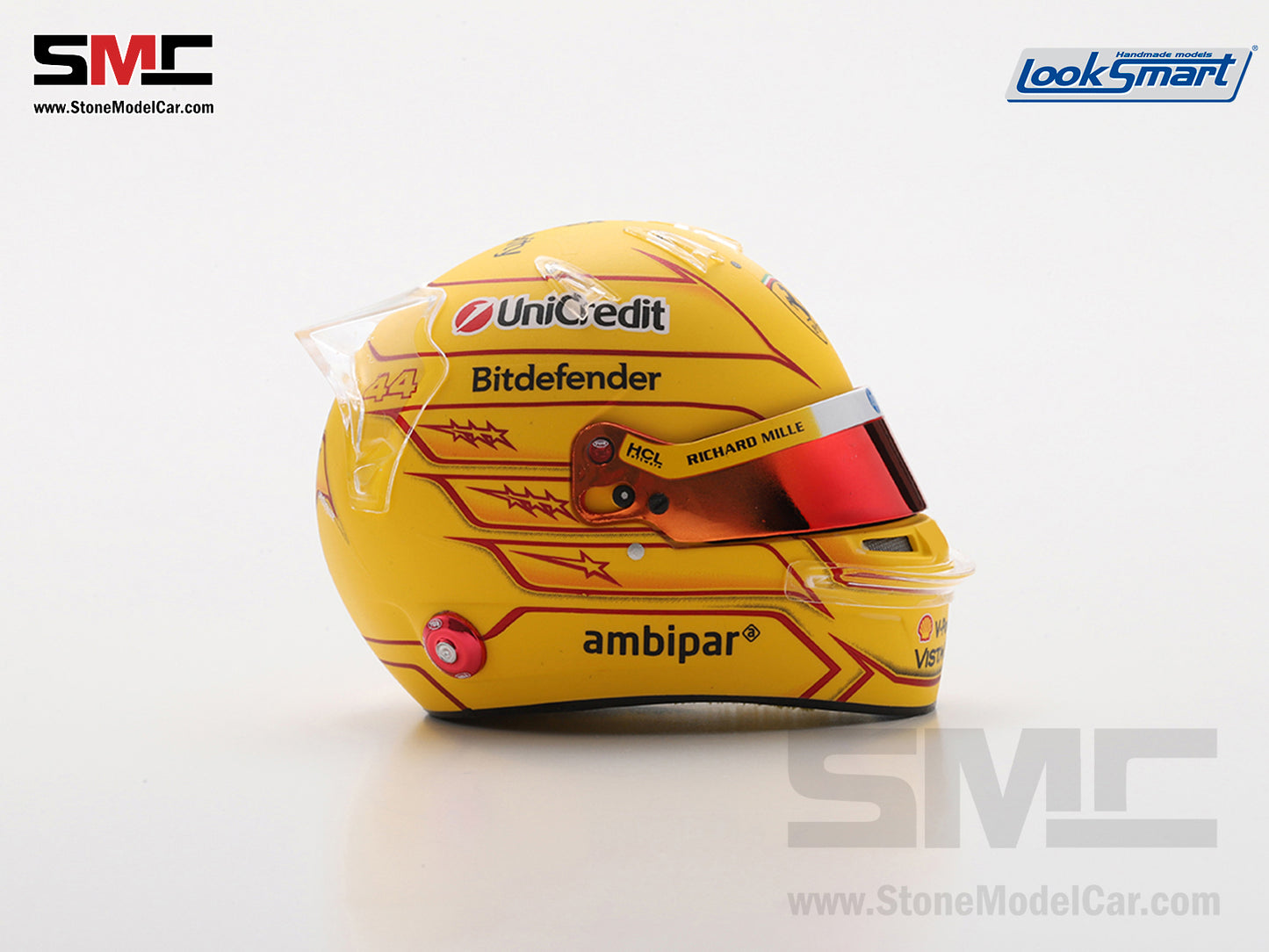 [Pre-Order] Ferrari HP F1 SF-26 #44 Lewis Hamilton Season 2026 Looksmart 1:5 BELL Helmet
