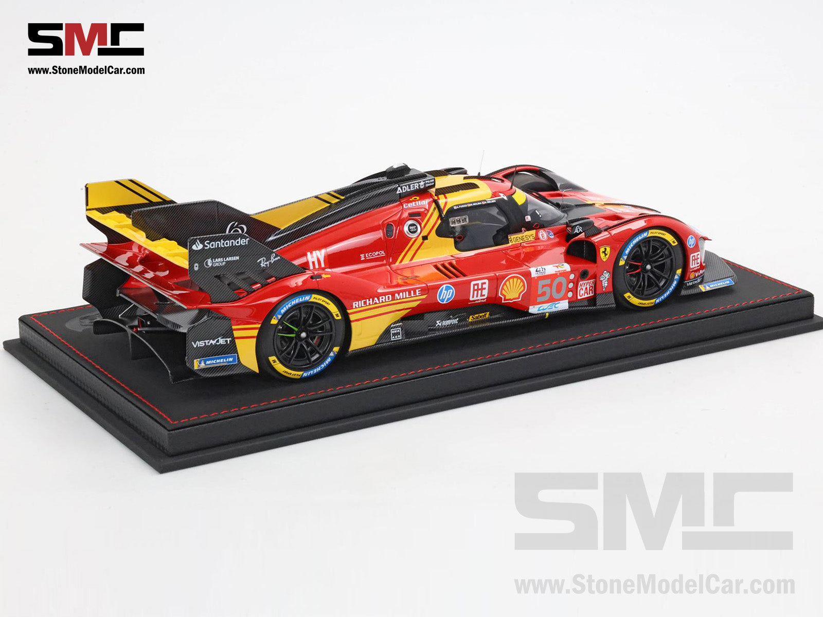 Ferrari 499P #50 AF CORSE Winner 24H Le Mans 2024 BBR 1:18 P18252A