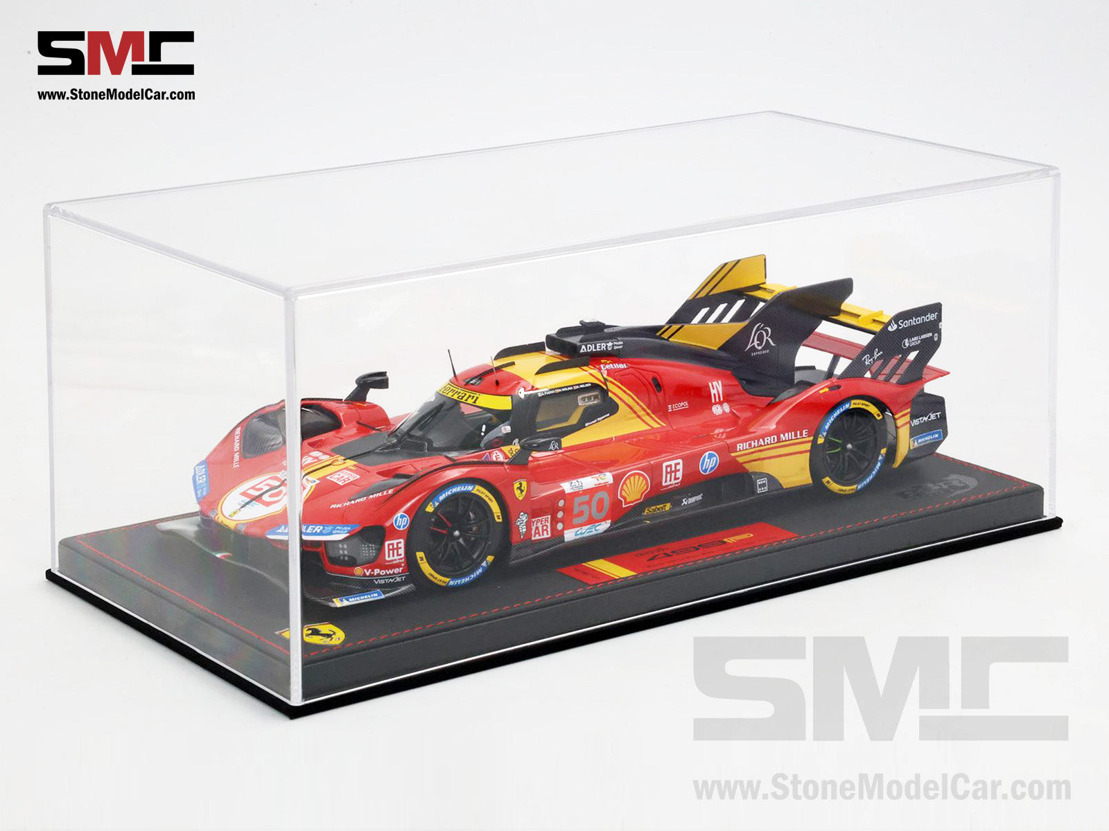 Ferrari 499P #50 AF CORSE Winner 24H Le Mans 2024 BBR 1:18 P18252A