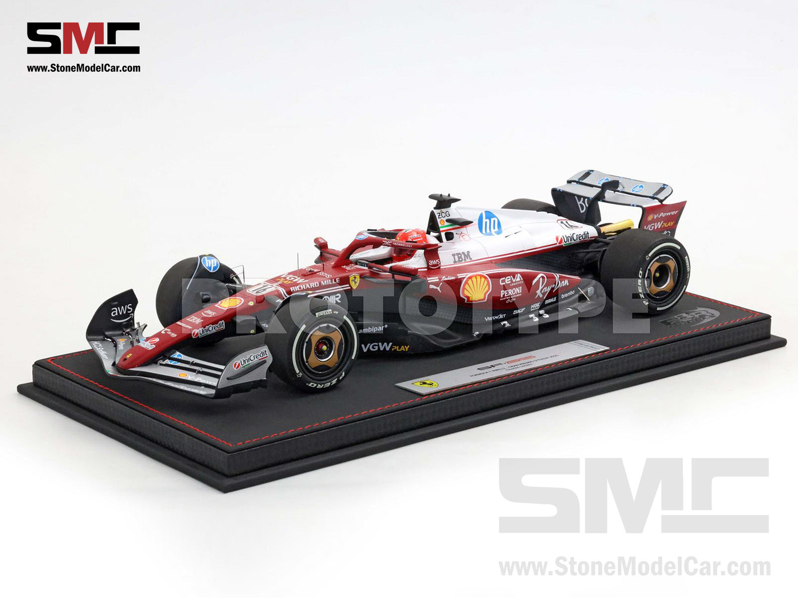 公式フェラーリF1コレクション Pre-Order] Ferrari F1 SF-25 #16 Charles Leclerc Italy Monza GP