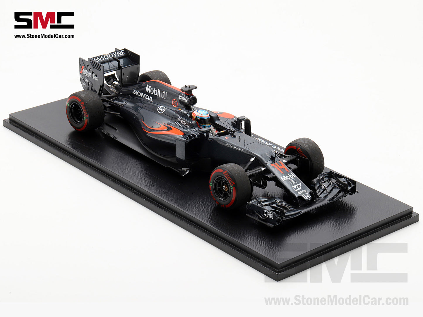 [Pre-Order] McLaren F1 MP4-31 #14 Fernando Alonso Monaco GP 2016 5th Place 1:18 Spark 18248S